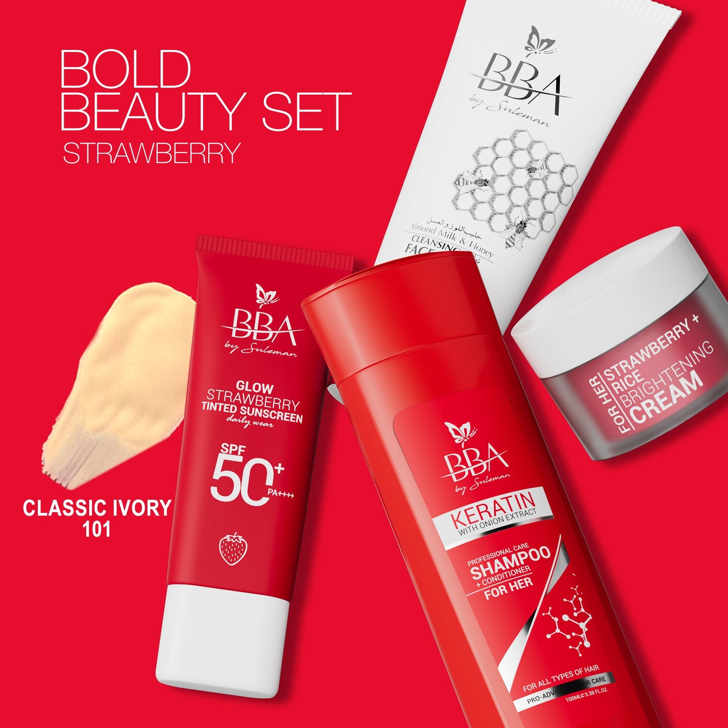 Bold Beauty Set (Strawberry)