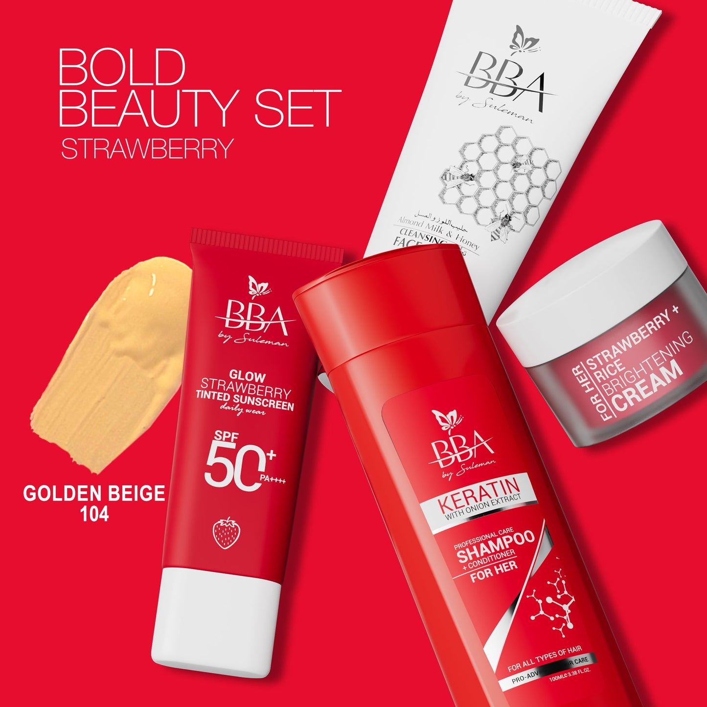 Bold Beauty Set (Strawberry)