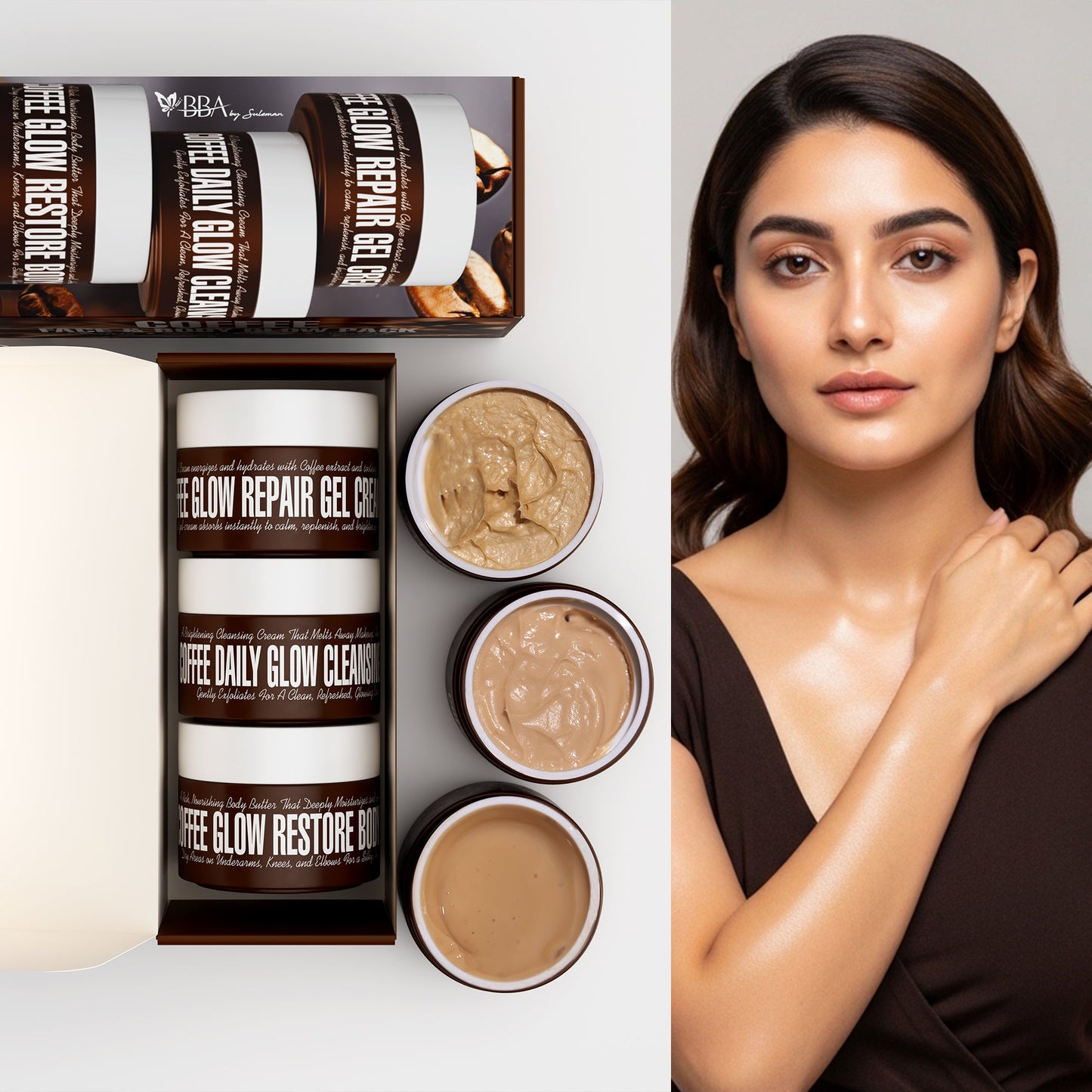 Coffee Face & Body Glow Pack