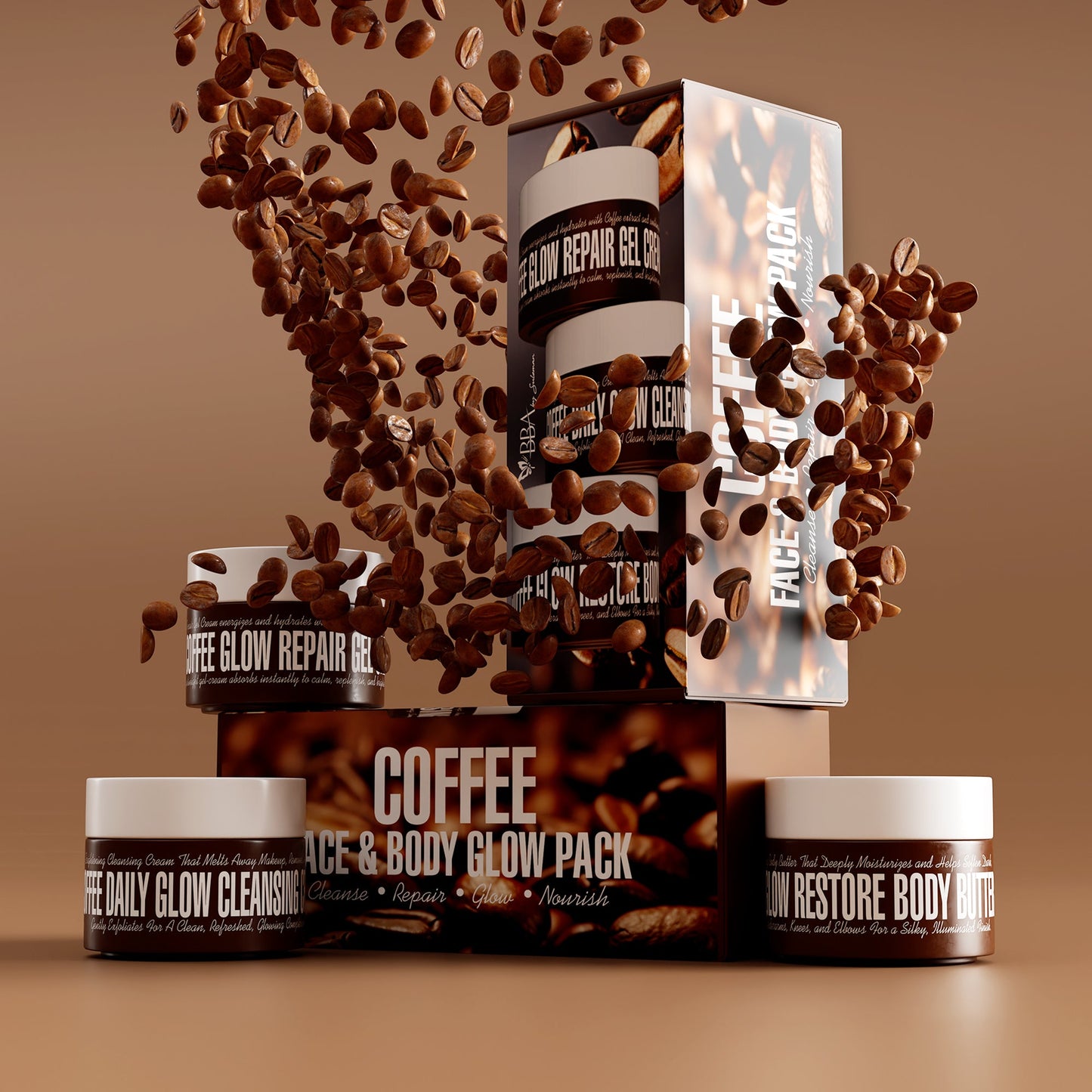 Coffee Face & Body Glow Pack