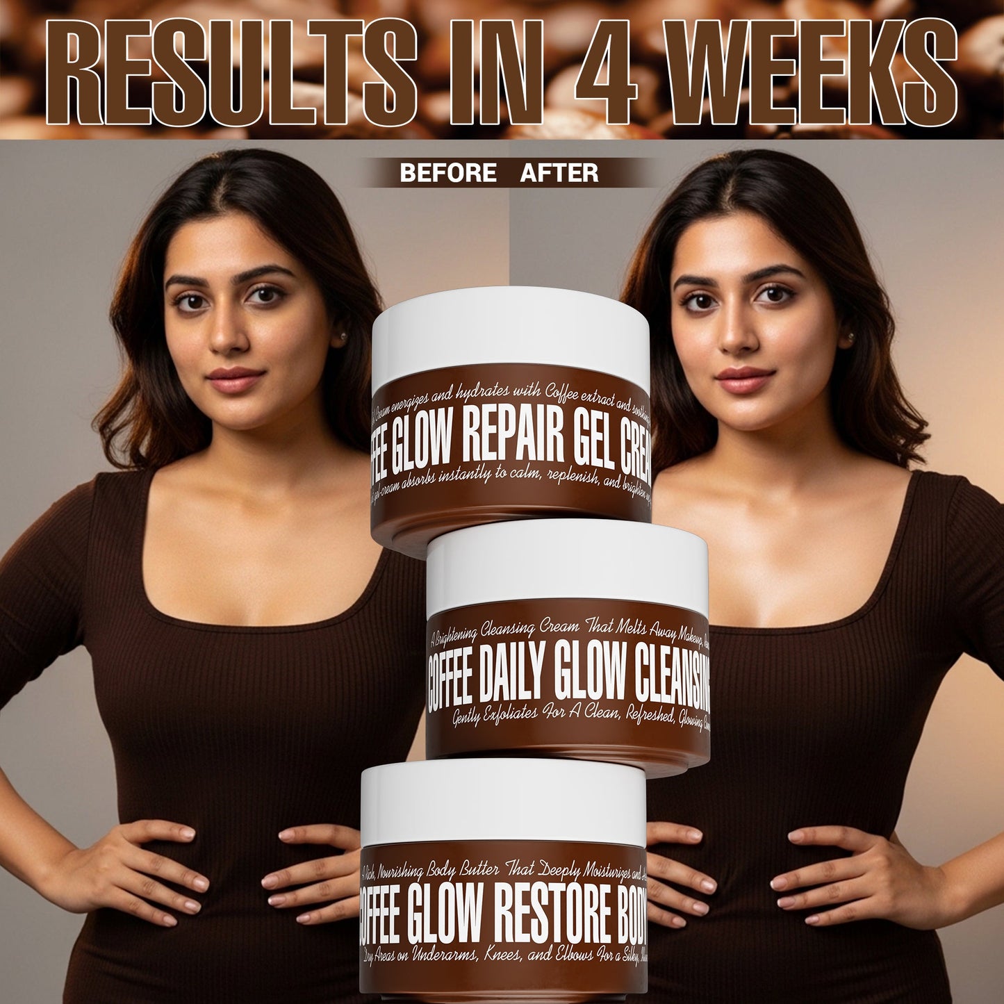 Coffee Face & Body Glow Pack