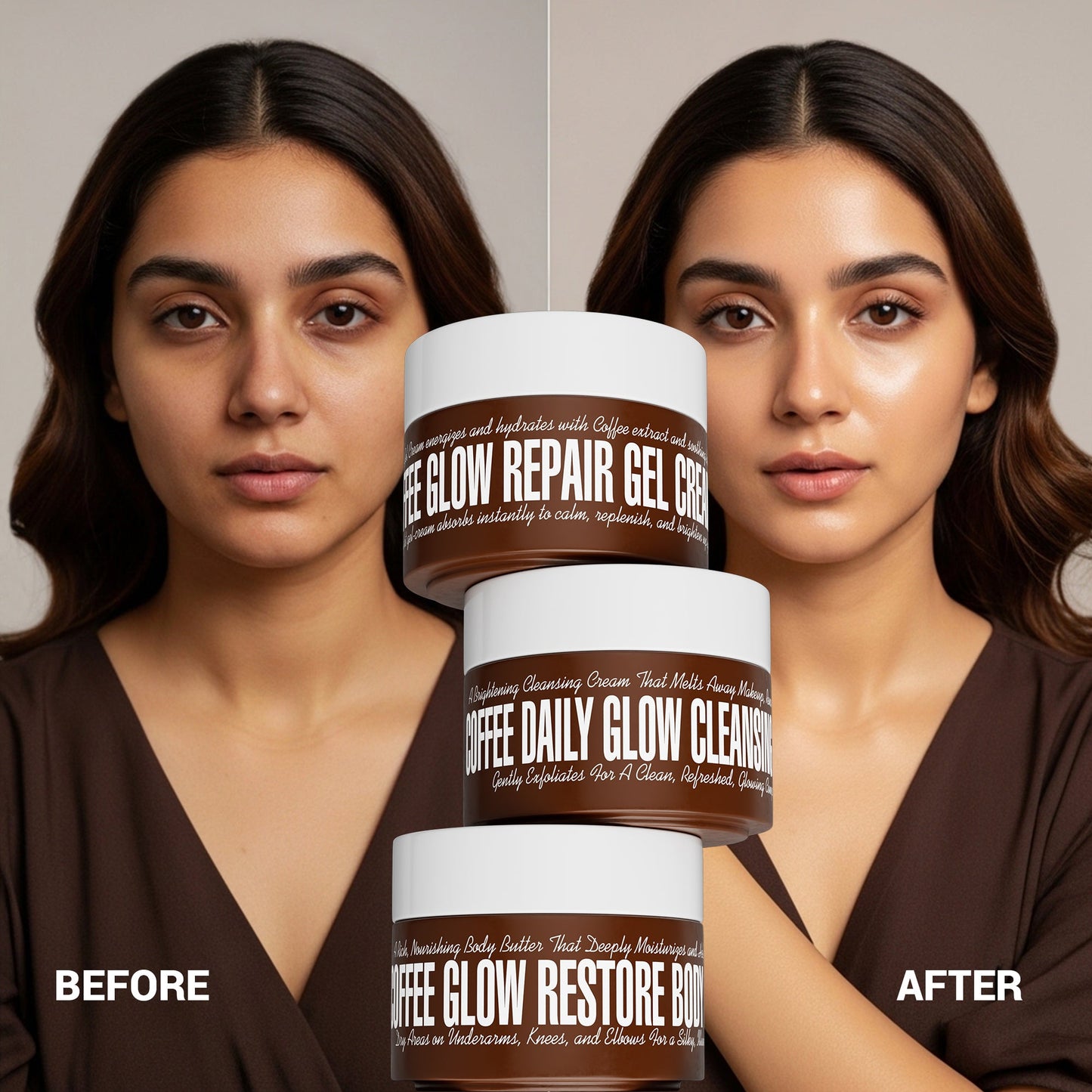 Coffee Face & Body Glow Pack