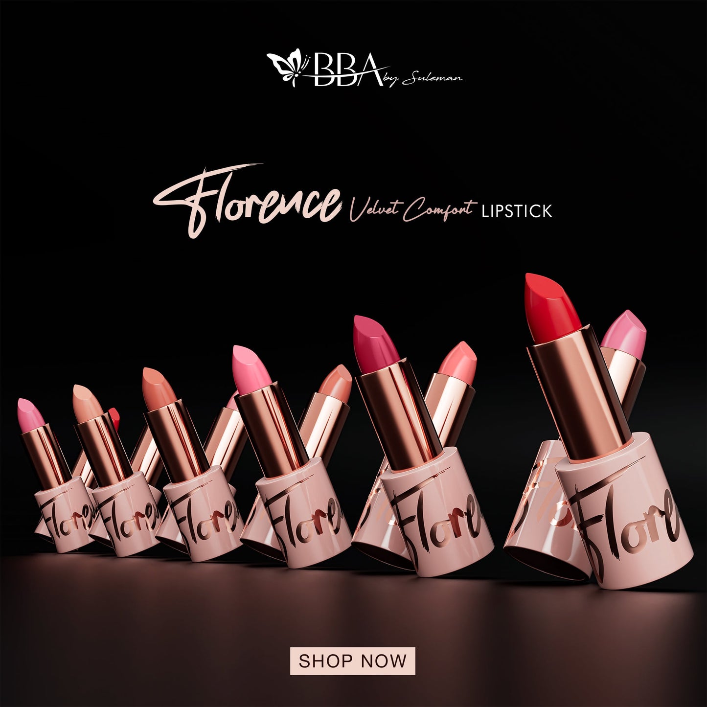 Florence V.02 Velvet Comfort Lipstick