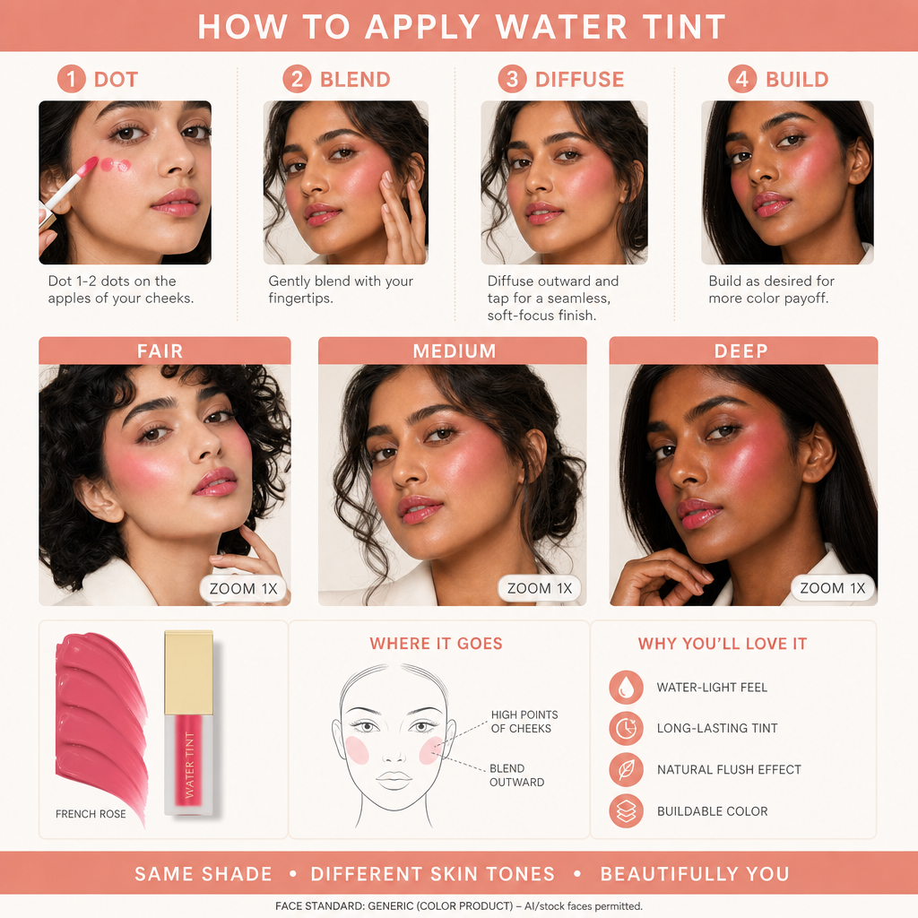SH WATER TINT LIP & CHEEK