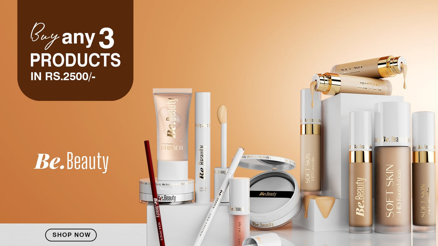 BeBeauty - Buy Any 3 Products in Rs.2500
