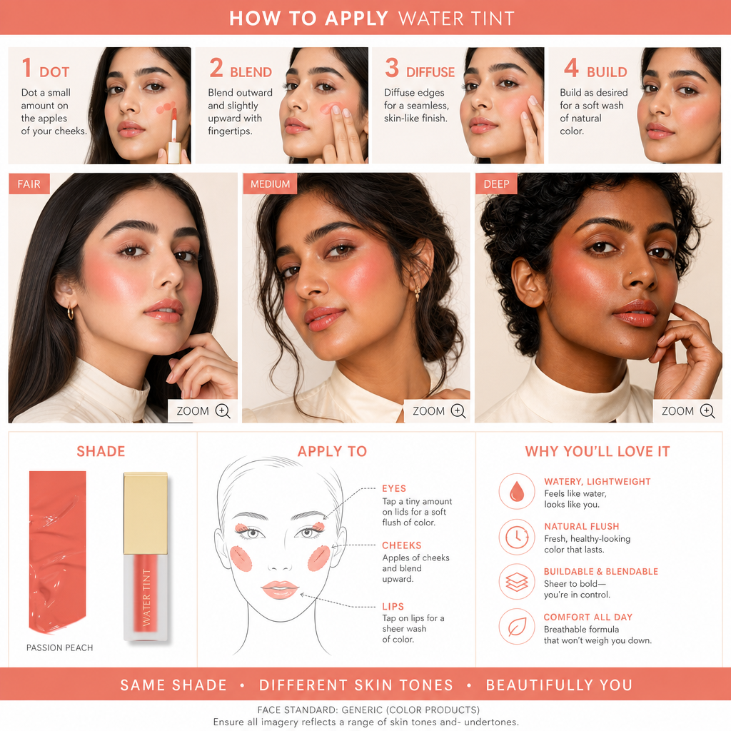 SH WATER TINT LIP & CHEEK