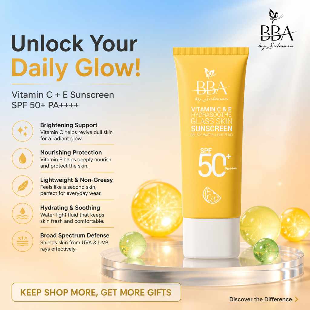 Vitamin C & E Sunscreen SPF 50+ PA++++