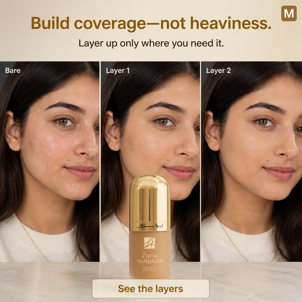 SH 2X WEAR FOUNDATION
