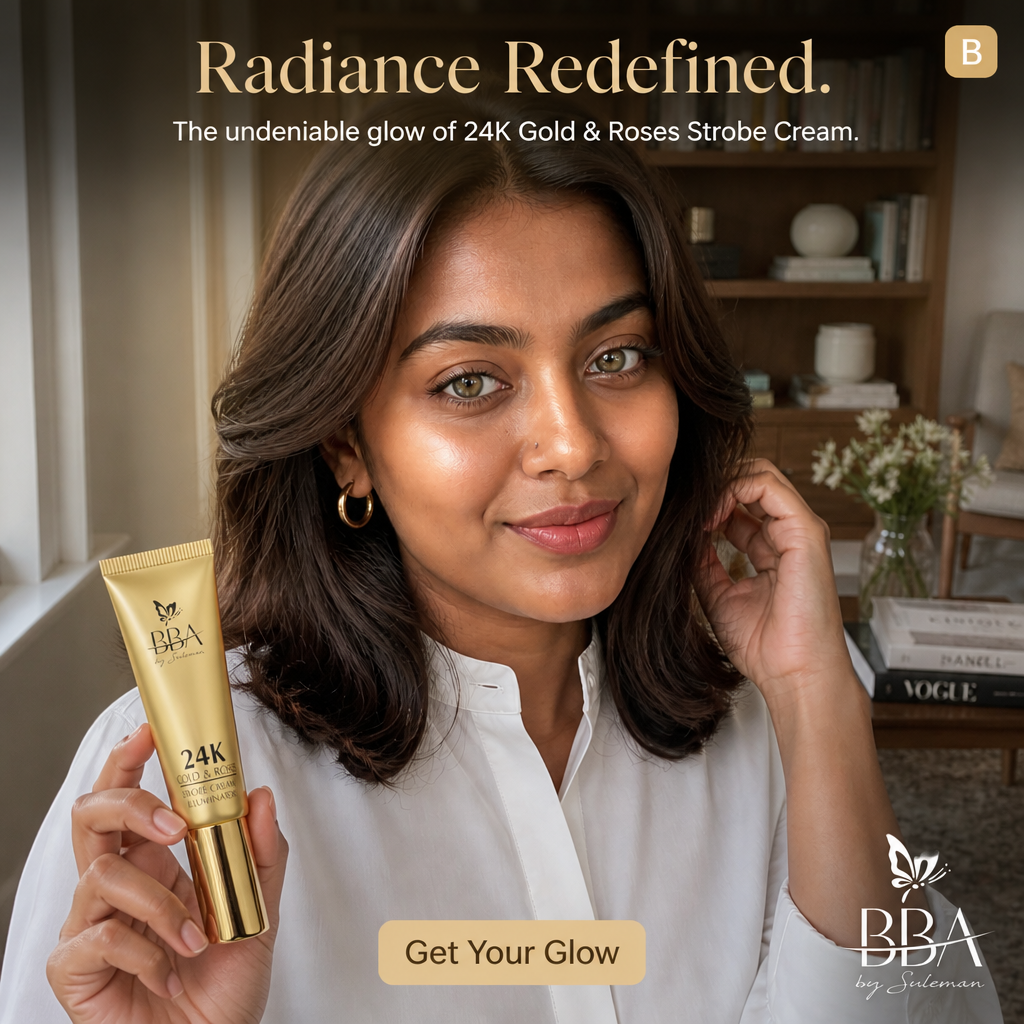 24K Gold & Roses Strobe Cream / illuminator