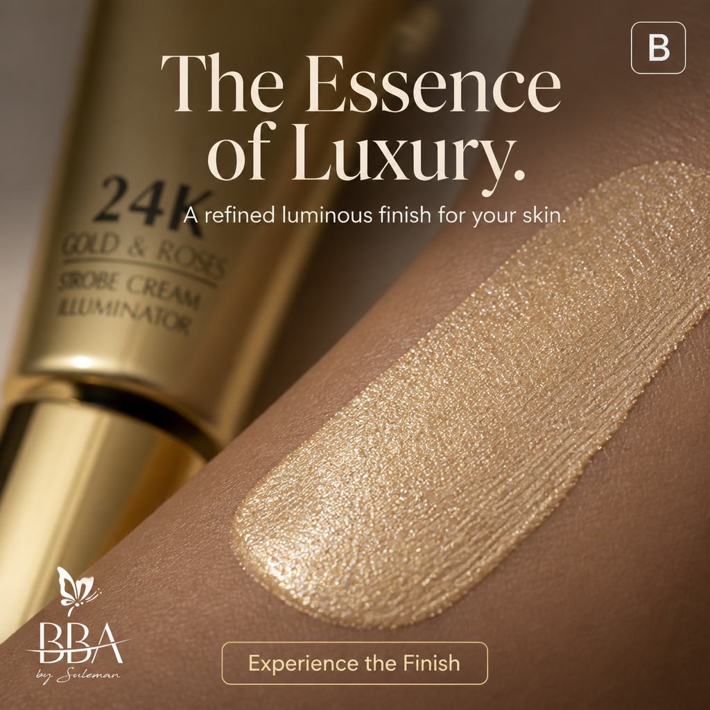 24K Gold & Roses Strobe Cream / illuminator