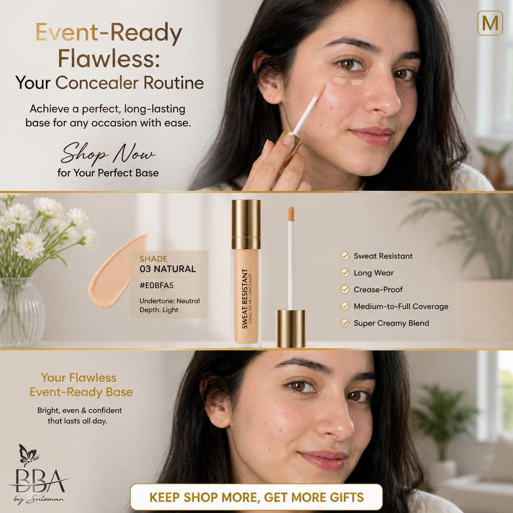 Sweat Resistant Long Wear Concealer