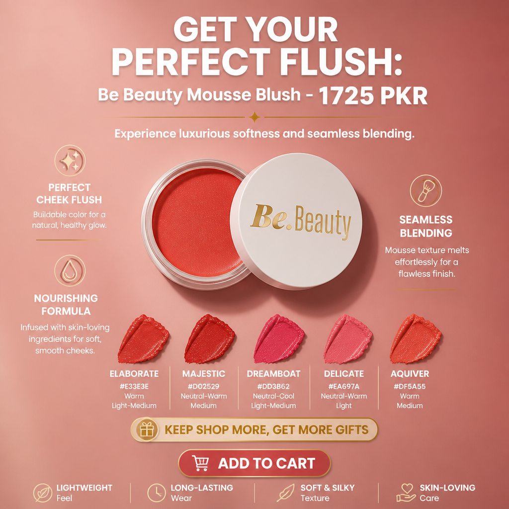 Be Beauty Mousse Blush