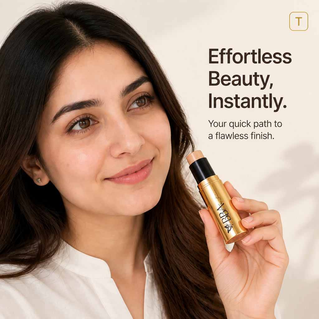 24K Gold & Roses Stick Foundation