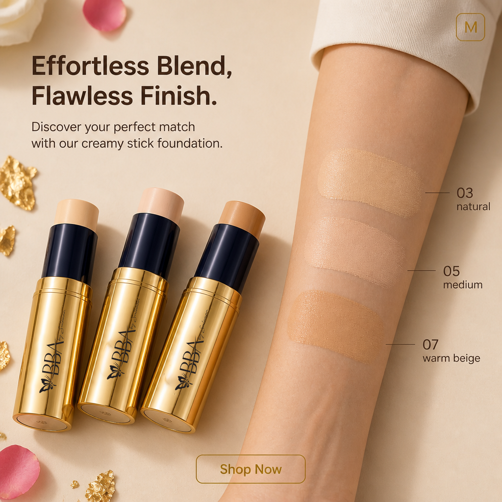 24K Gold & Roses Stick Foundation