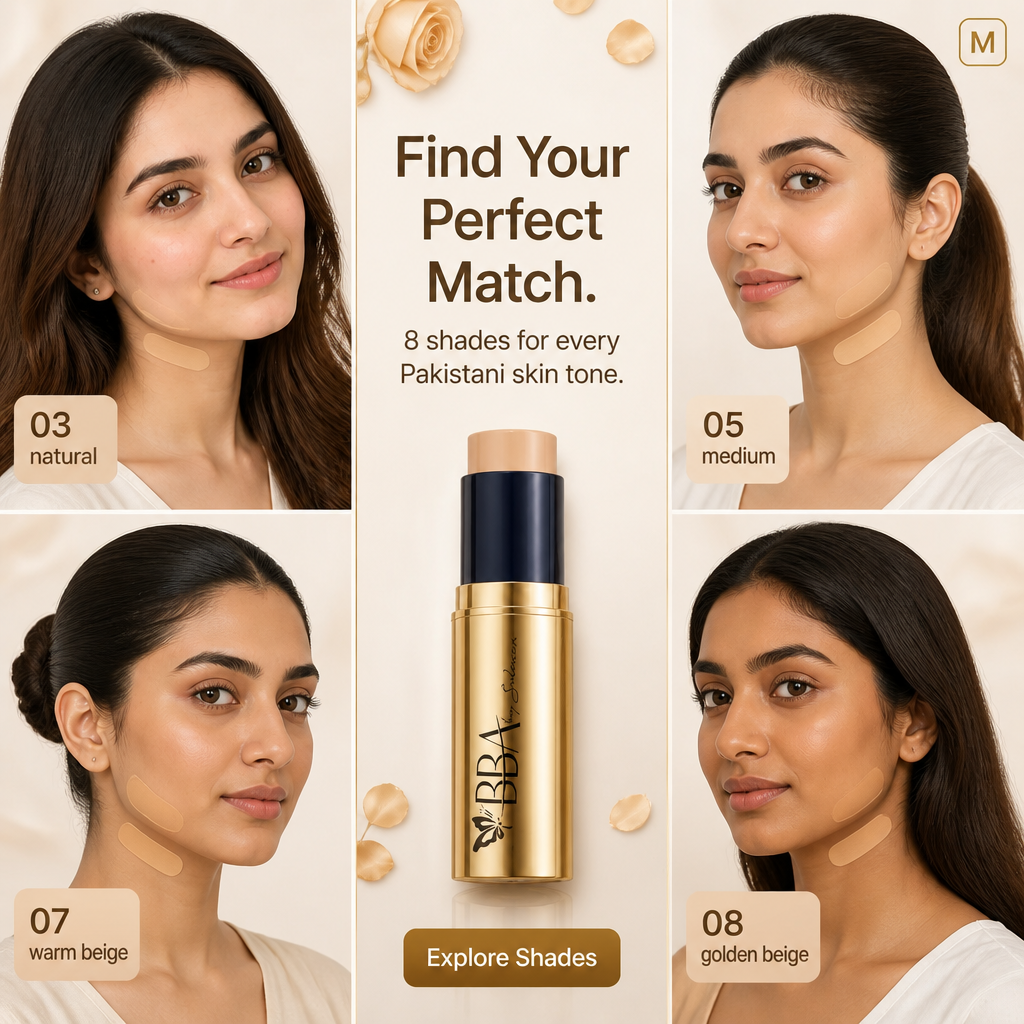 24K Gold & Roses Stick Foundation