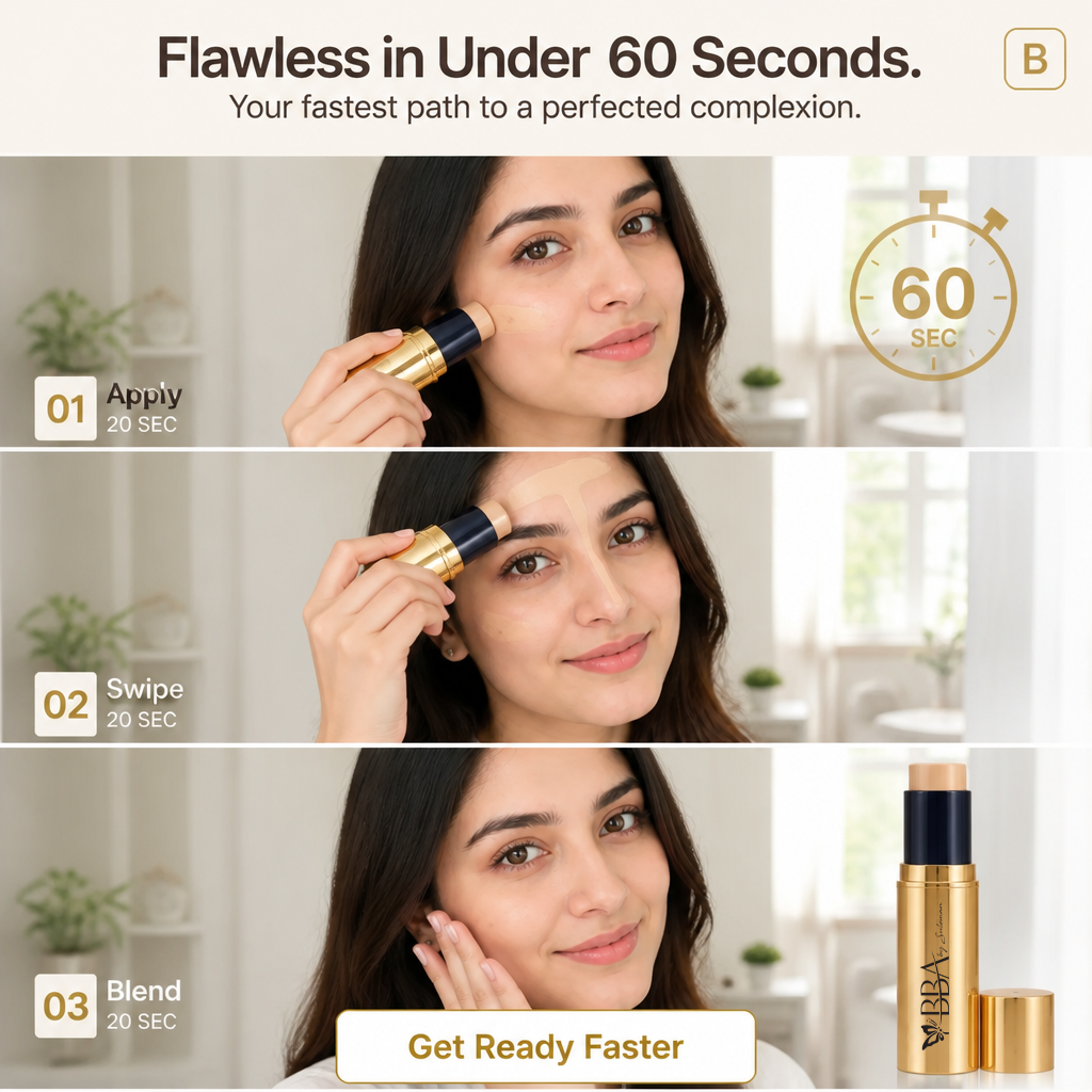 24K Gold & Roses Stick Foundation