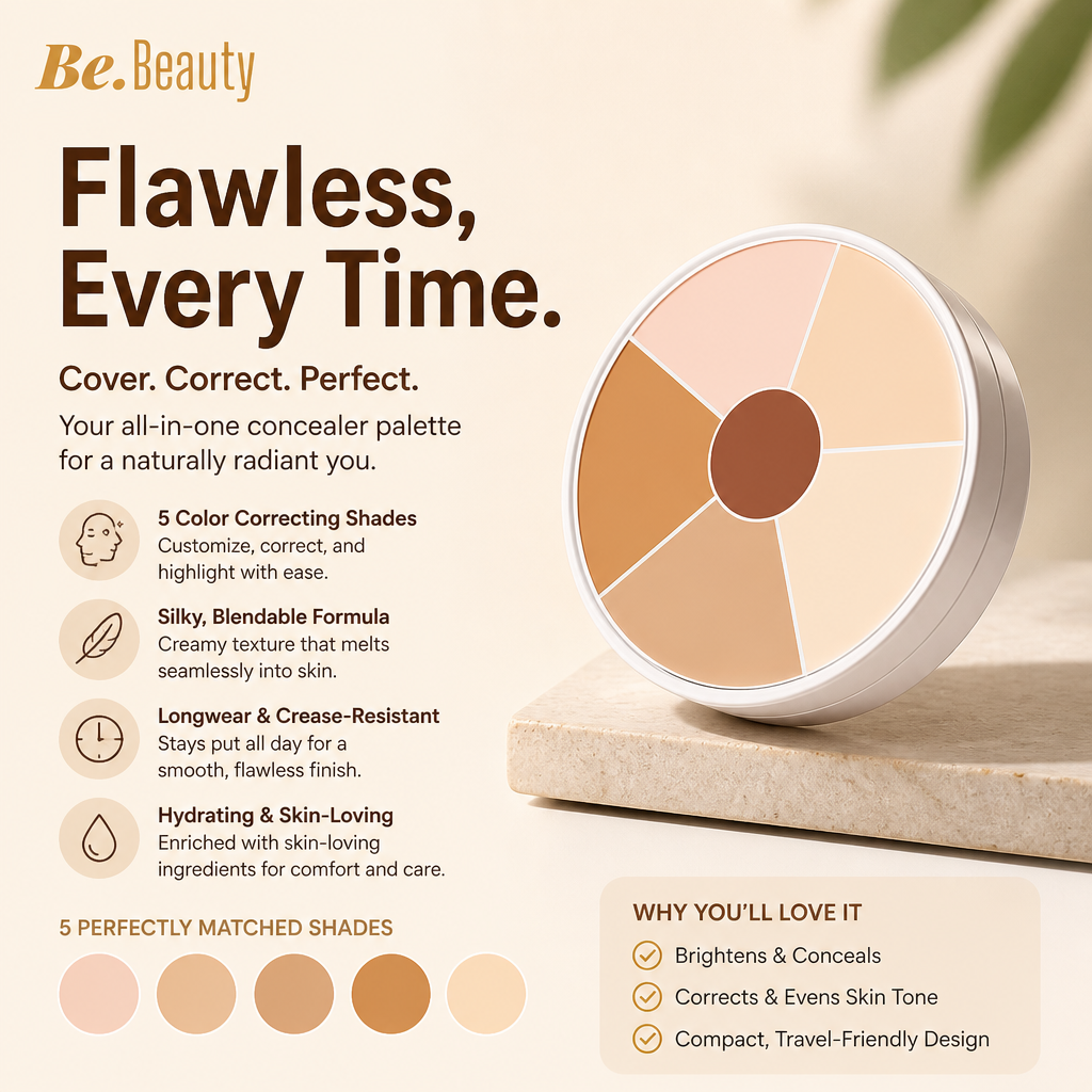Be Beauty Pro concealer palette