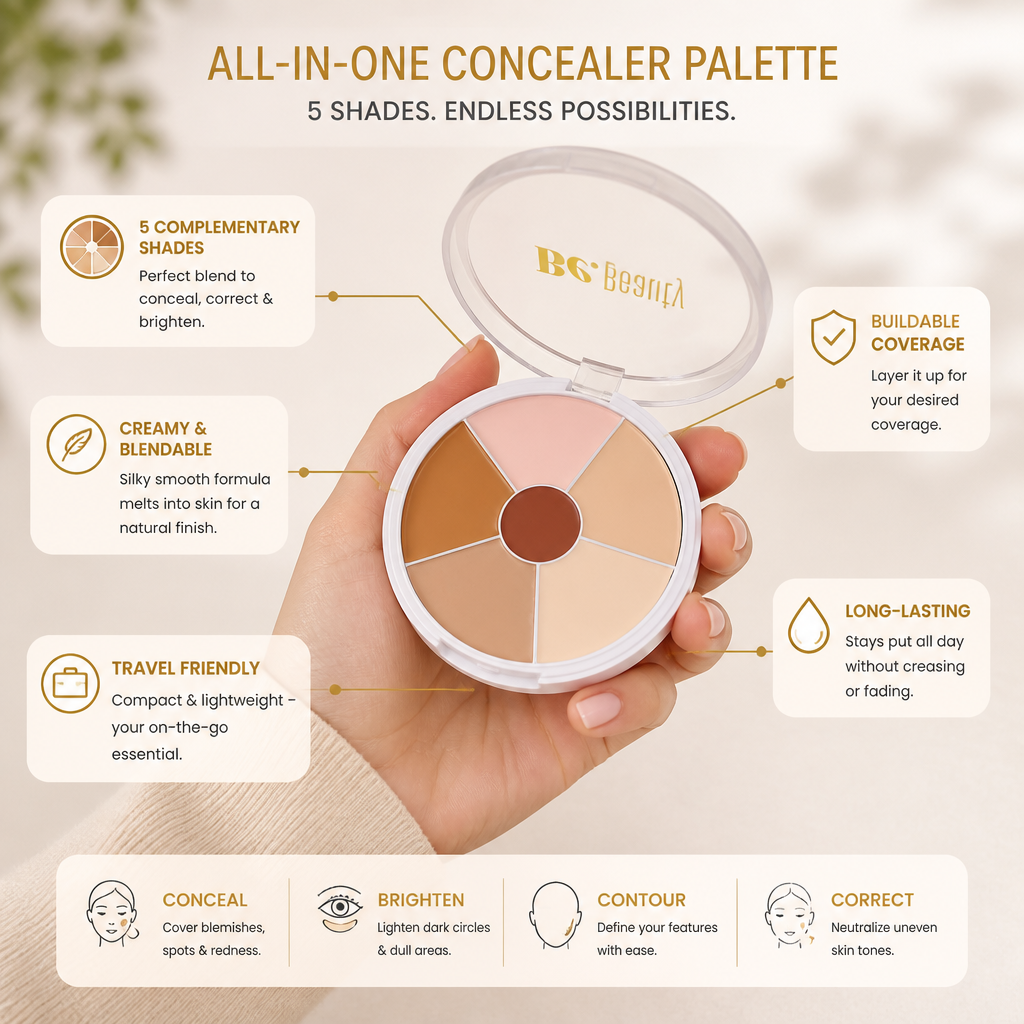 Be Beauty Pro concealer palette