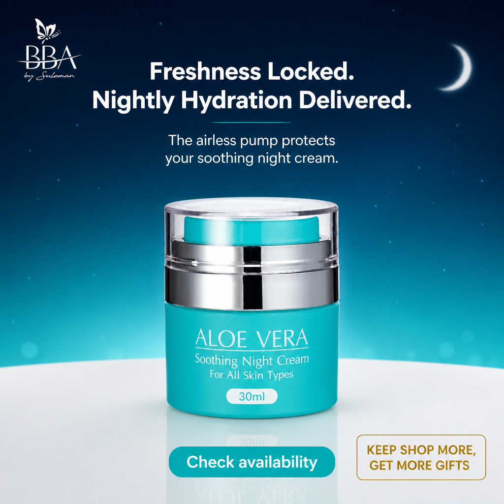 ALOE VERA - SOOTHING NIGHT CREAM (for all skin type)
