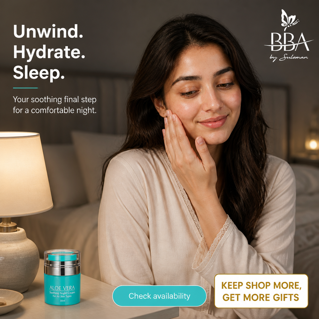 ALOE VERA - SOOTHING NIGHT CREAM (for all skin type)