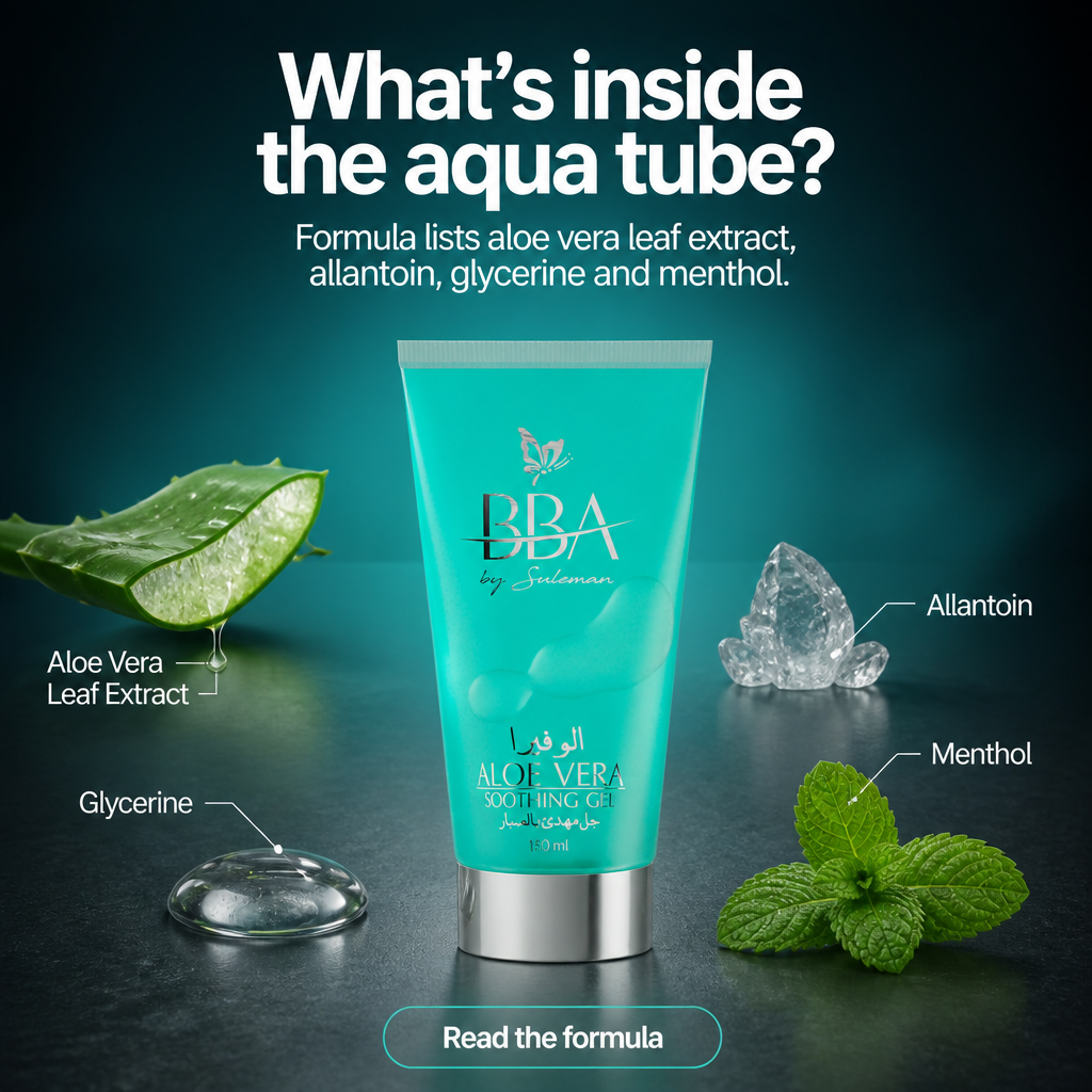 ALOE VERA - SOOTHING GEL (for all skin type)