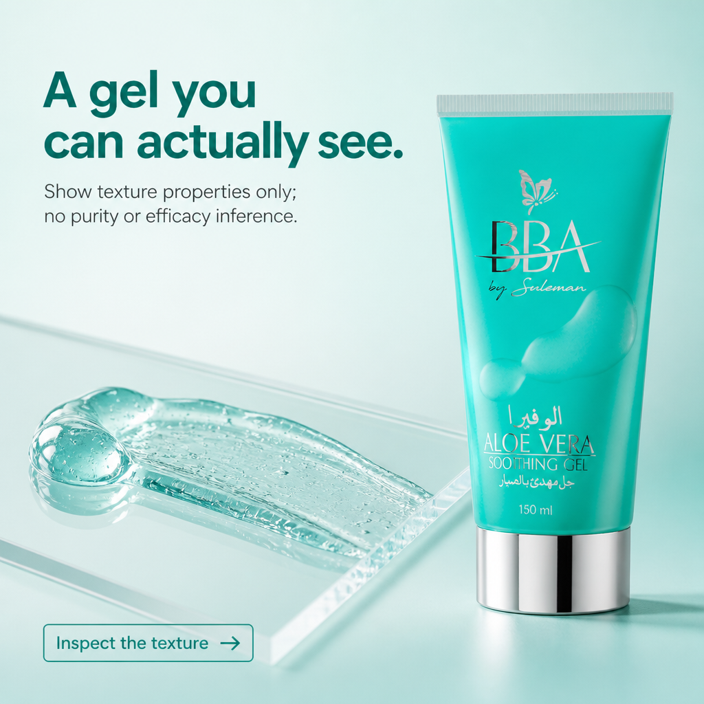 ALOE VERA - SOOTHING GEL (for all skin type)
