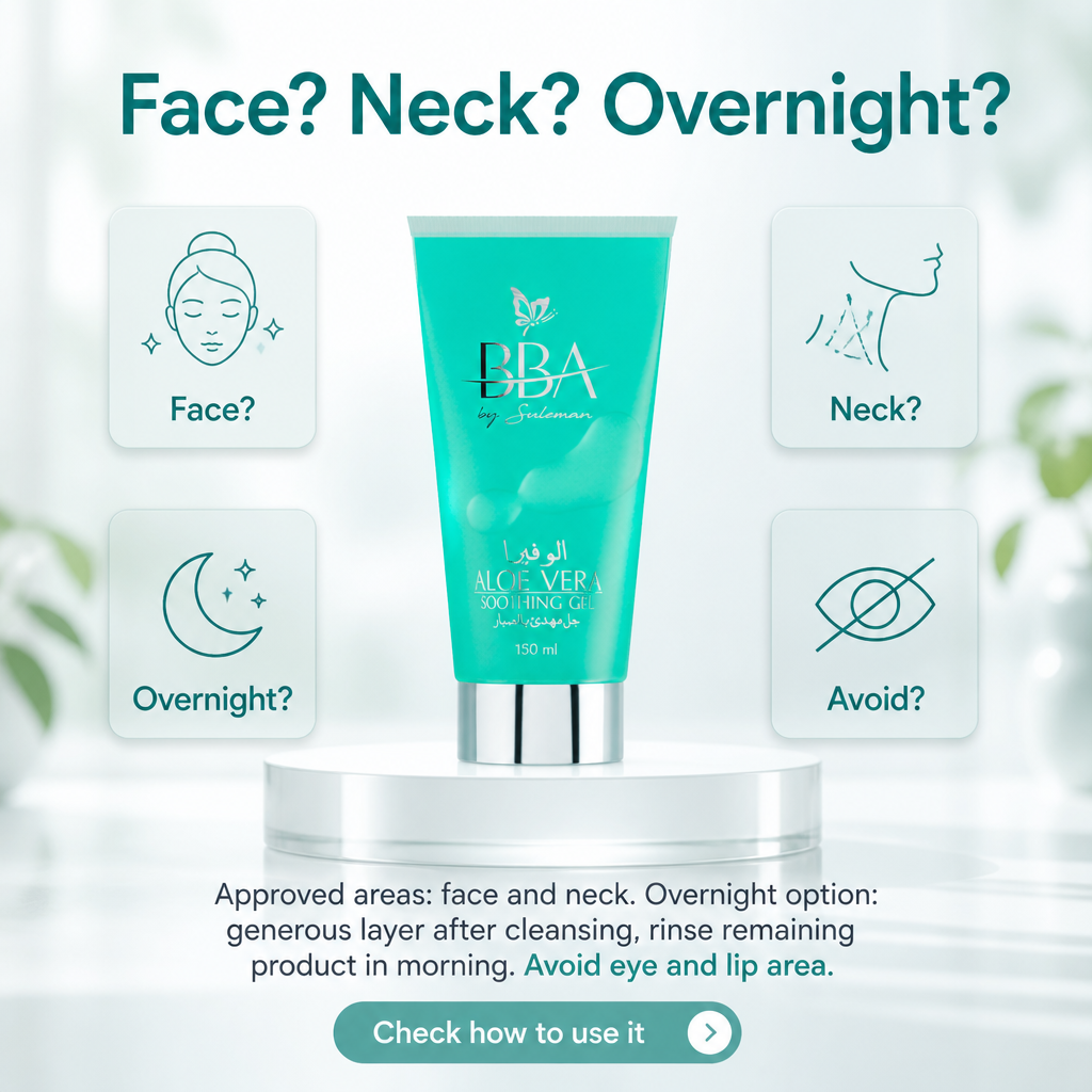 ALOE VERA - SOOTHING GEL (for all skin type)
