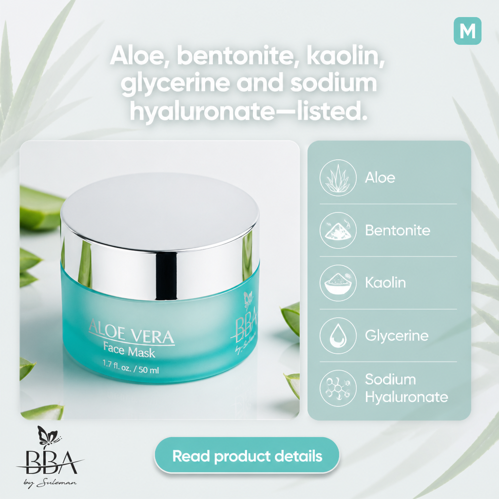 ALOE VERA FACE MASK