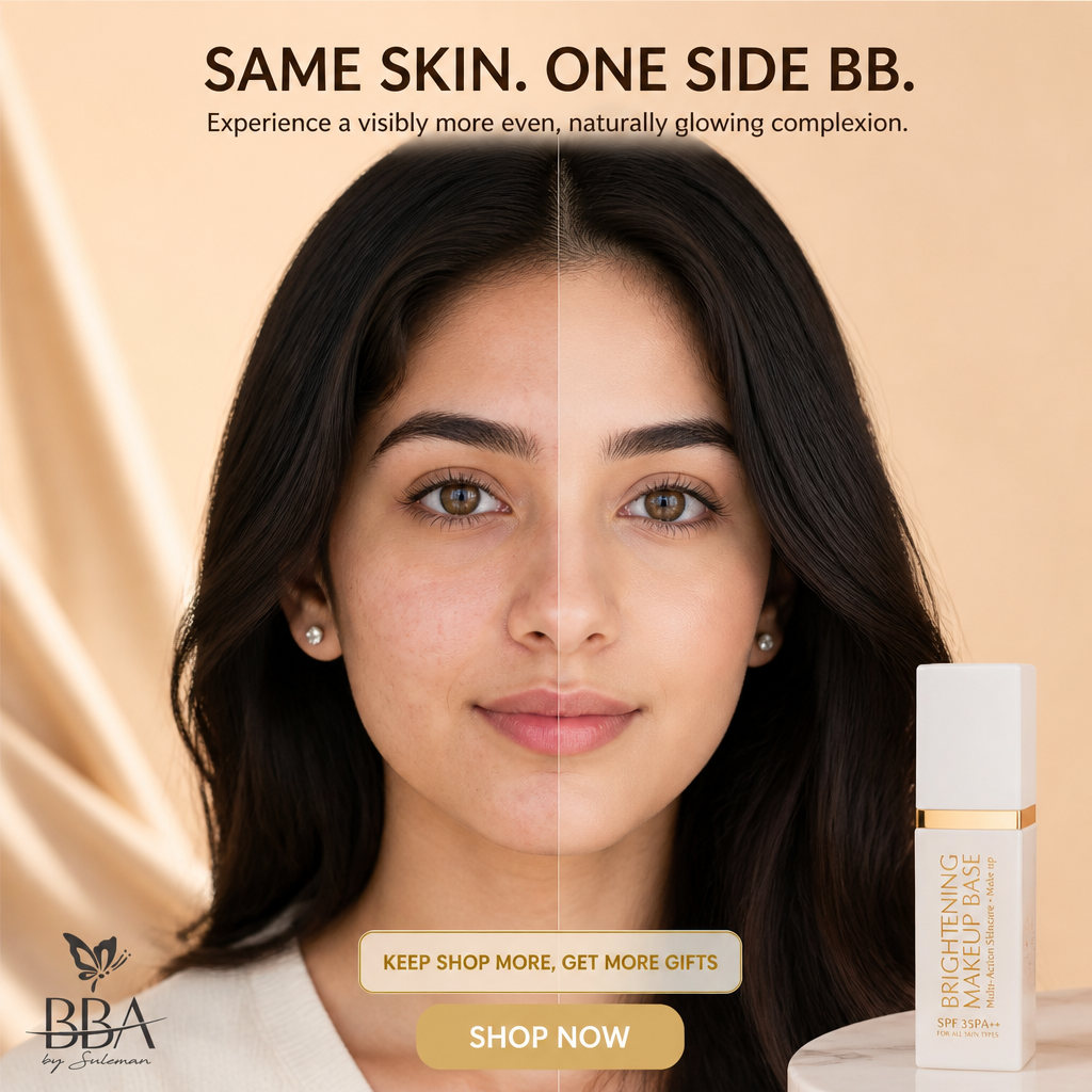 BRIGHTENING MAKEUP BASE (Multi-Action Skincare + Make up) BB CREAM