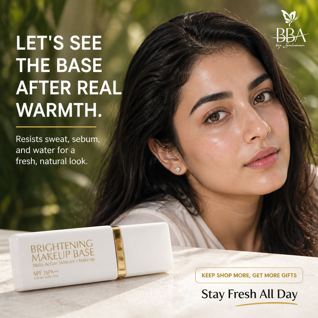 BRIGHTENING MAKEUP BASE (Multi-Action Skincare + Make up) BB CREAM