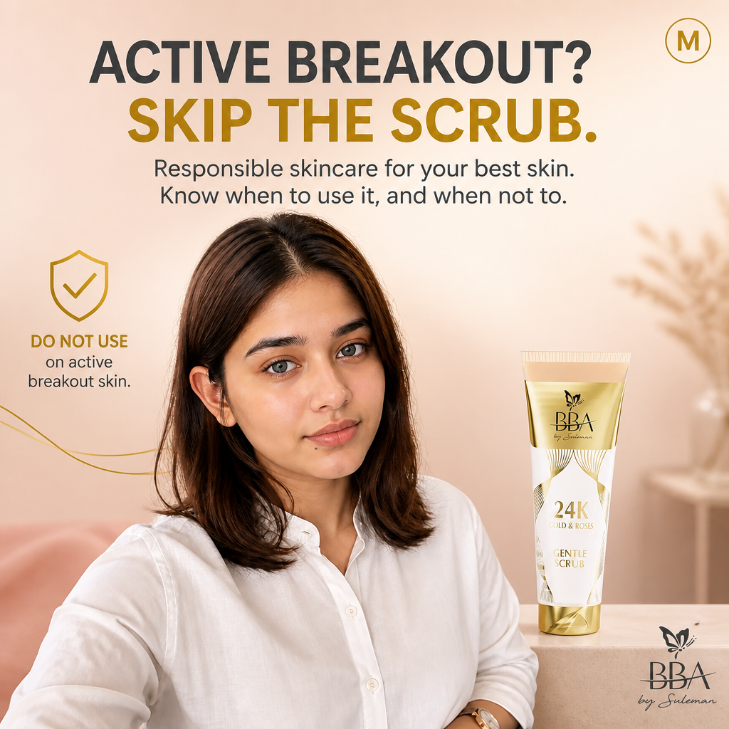 24K Gold & Roses Gentle Scrub