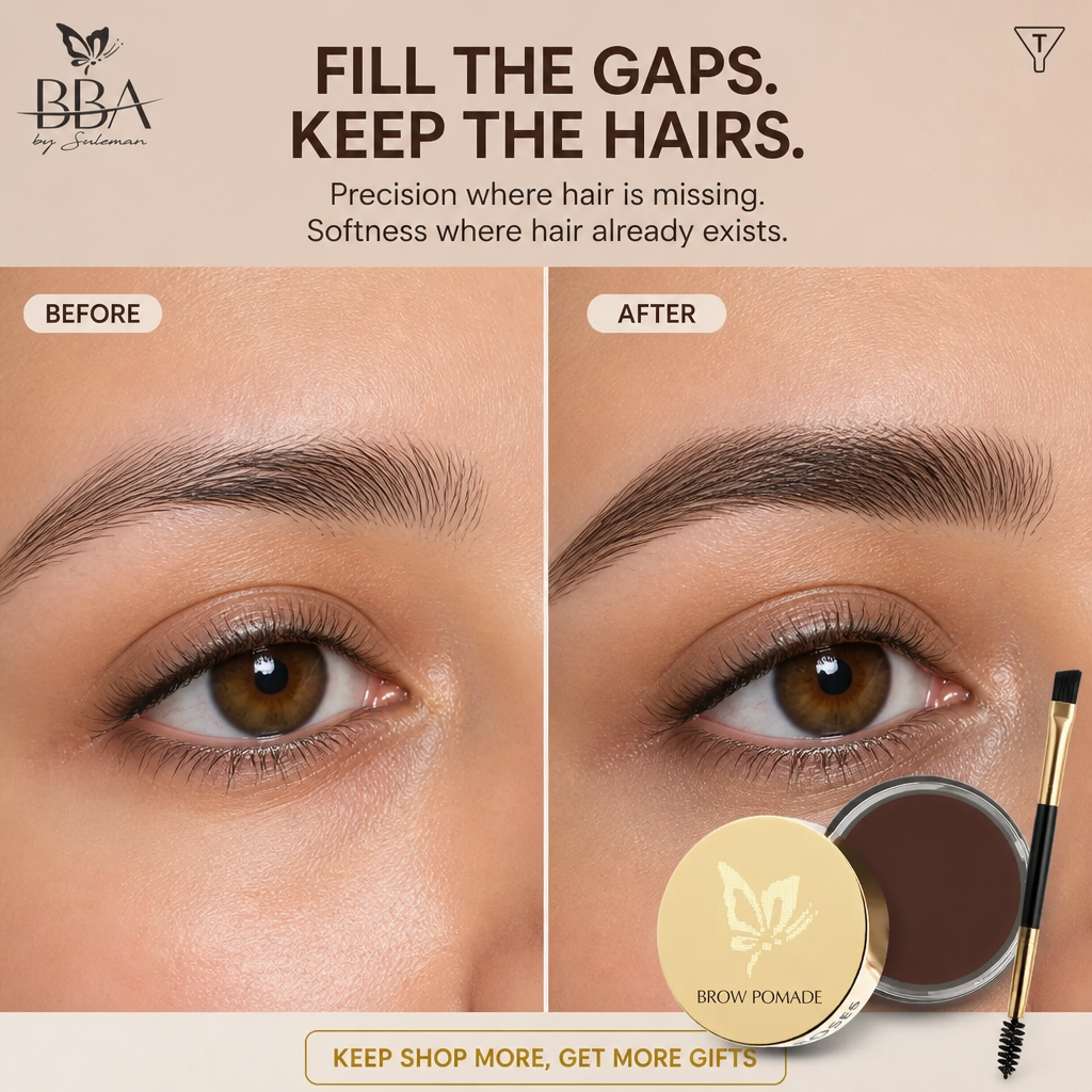 24K Gold & Roses Brow Pomade