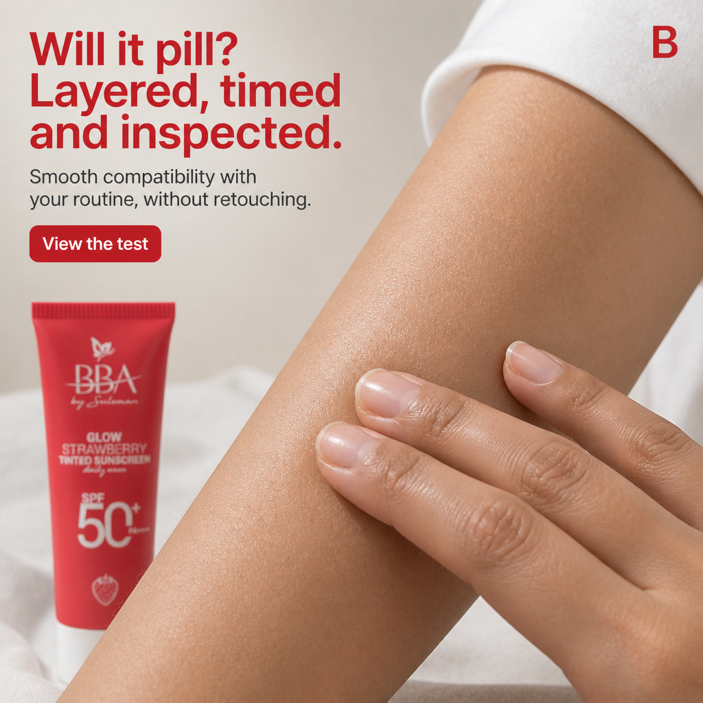 Glow Strawberry Tinted Sunscreen SPF50+ PA++++