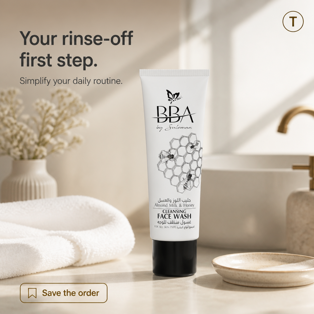 Almond Milk & Honey CLEANSING FACE WASH ( FOR ALL SKIN TYPES)
