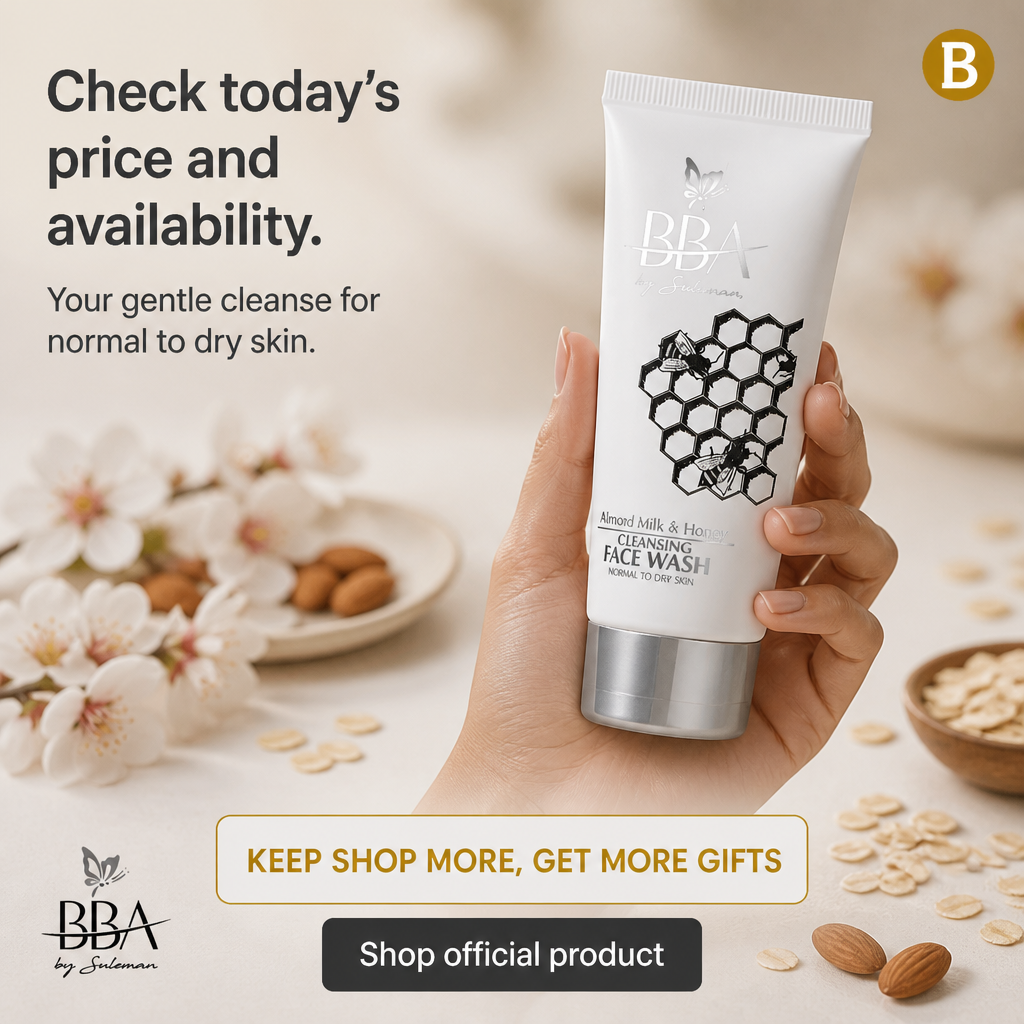 Almond Milk & Honey CLEANSING FACE WASH (NORMAL TO DRY SKIN)