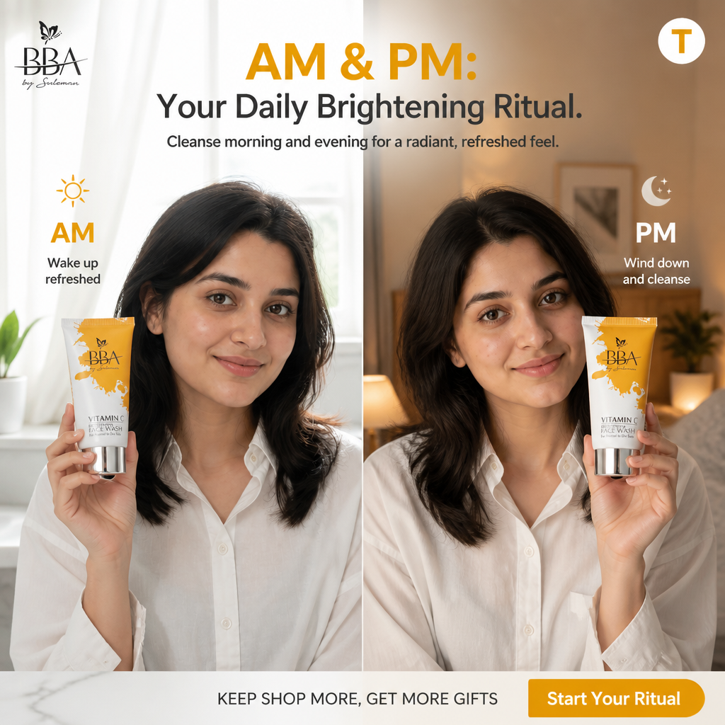 VITAMIN C - BRIGHTENING  FACE WASH (For Normal to Dry Skin)