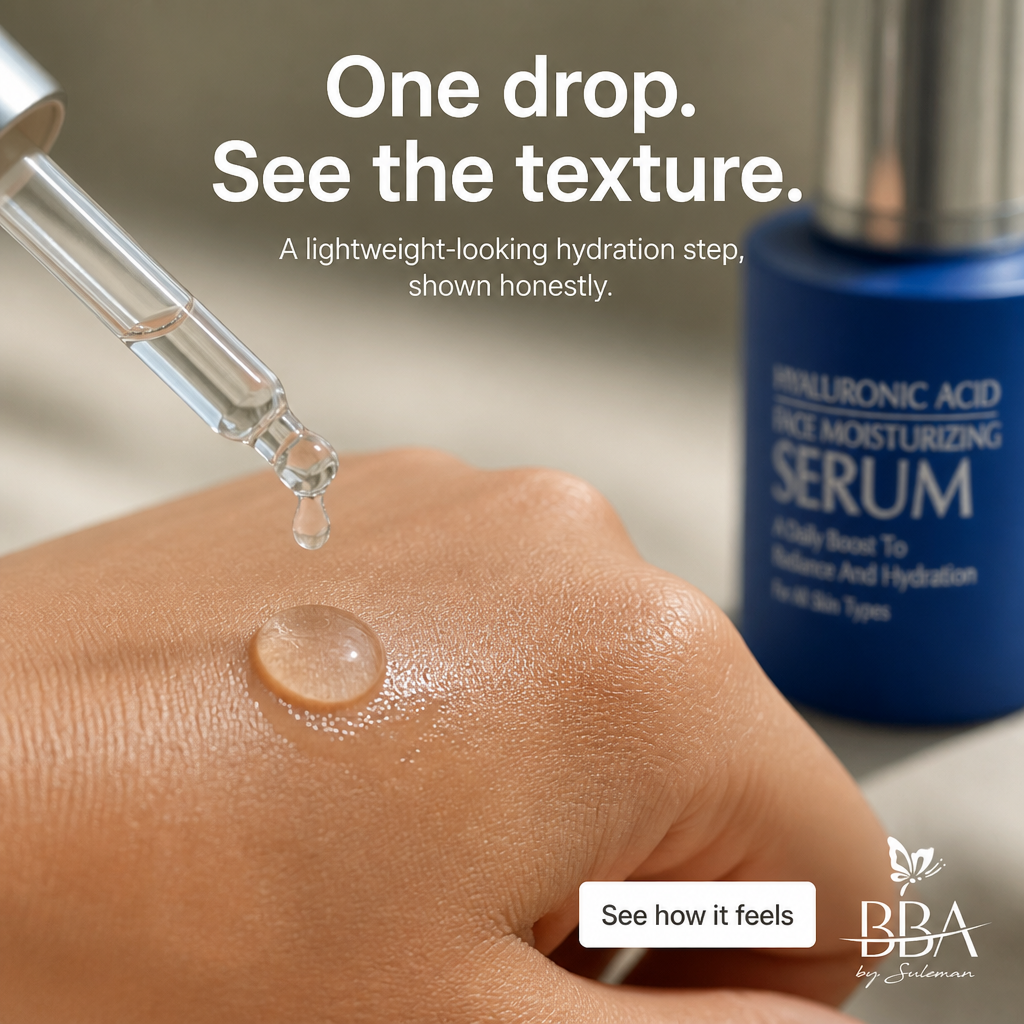HYALURONIC ACID - FACE MOISTURIZING SERUM