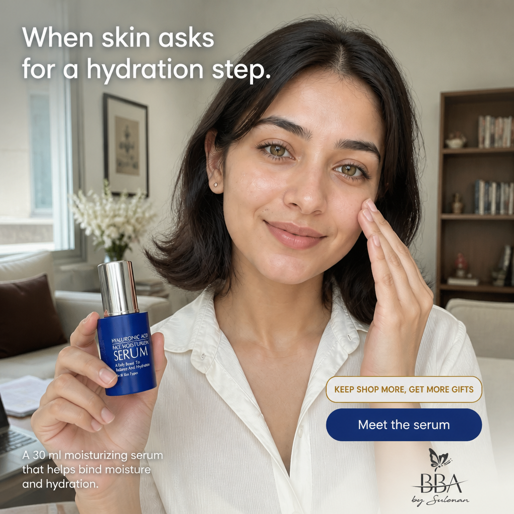 HYALURONIC ACID - FACE MOISTURIZING SERUM