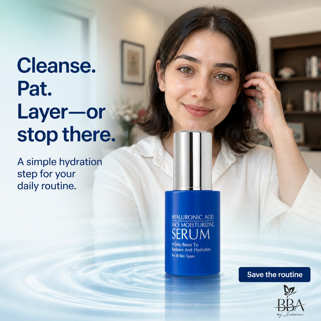 HYALURONIC ACID - FACE MOISTURIZING SERUM