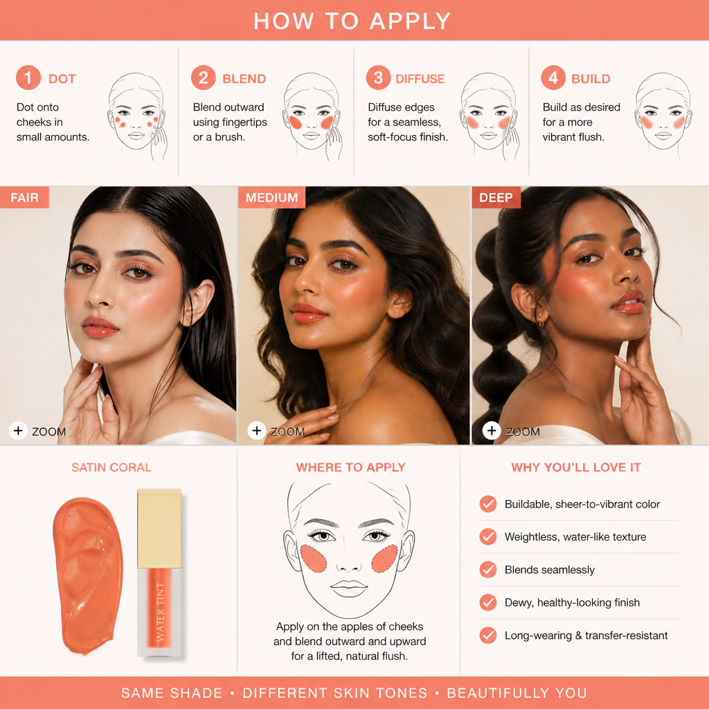 SH WATER TINT LIP & CHEEK