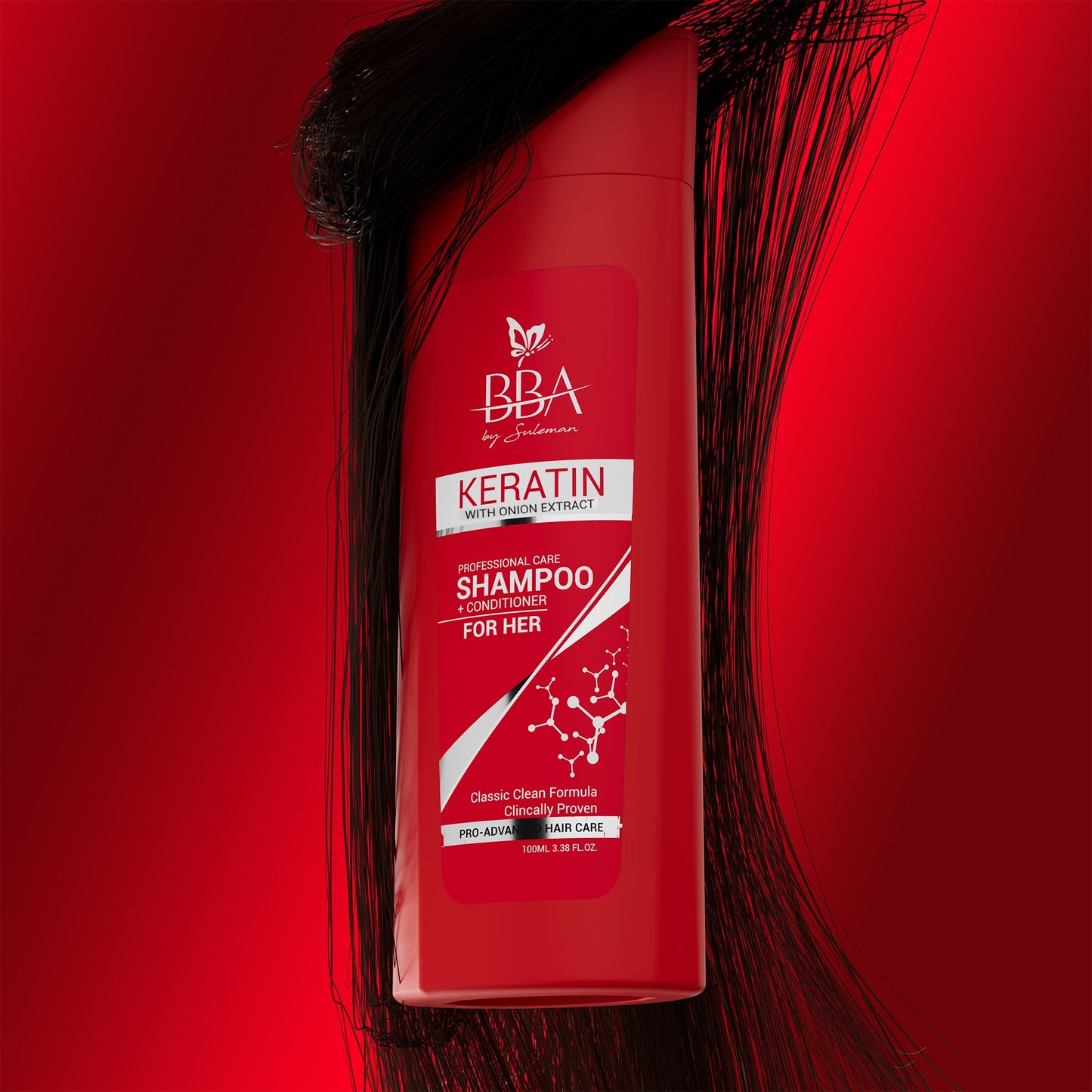 Shampoo + Conditioner for Her (Keratin with Onion Extract)